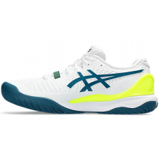 TÊNIS ASICS GEL RESOLUTION 9 - WHITE/RESTFUL TEAL